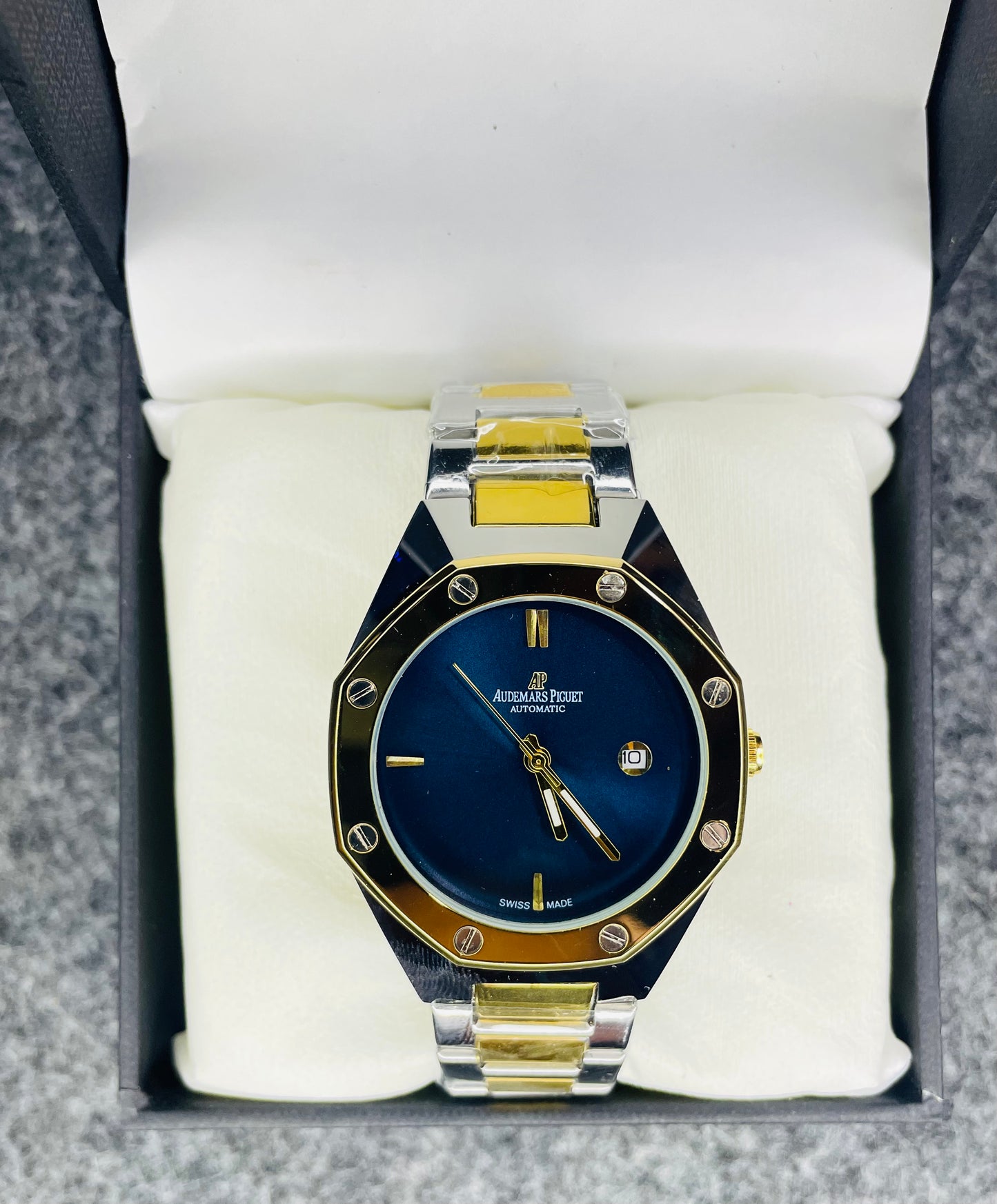 Audemars Piguet Automatic Gold Two-Tone Blue