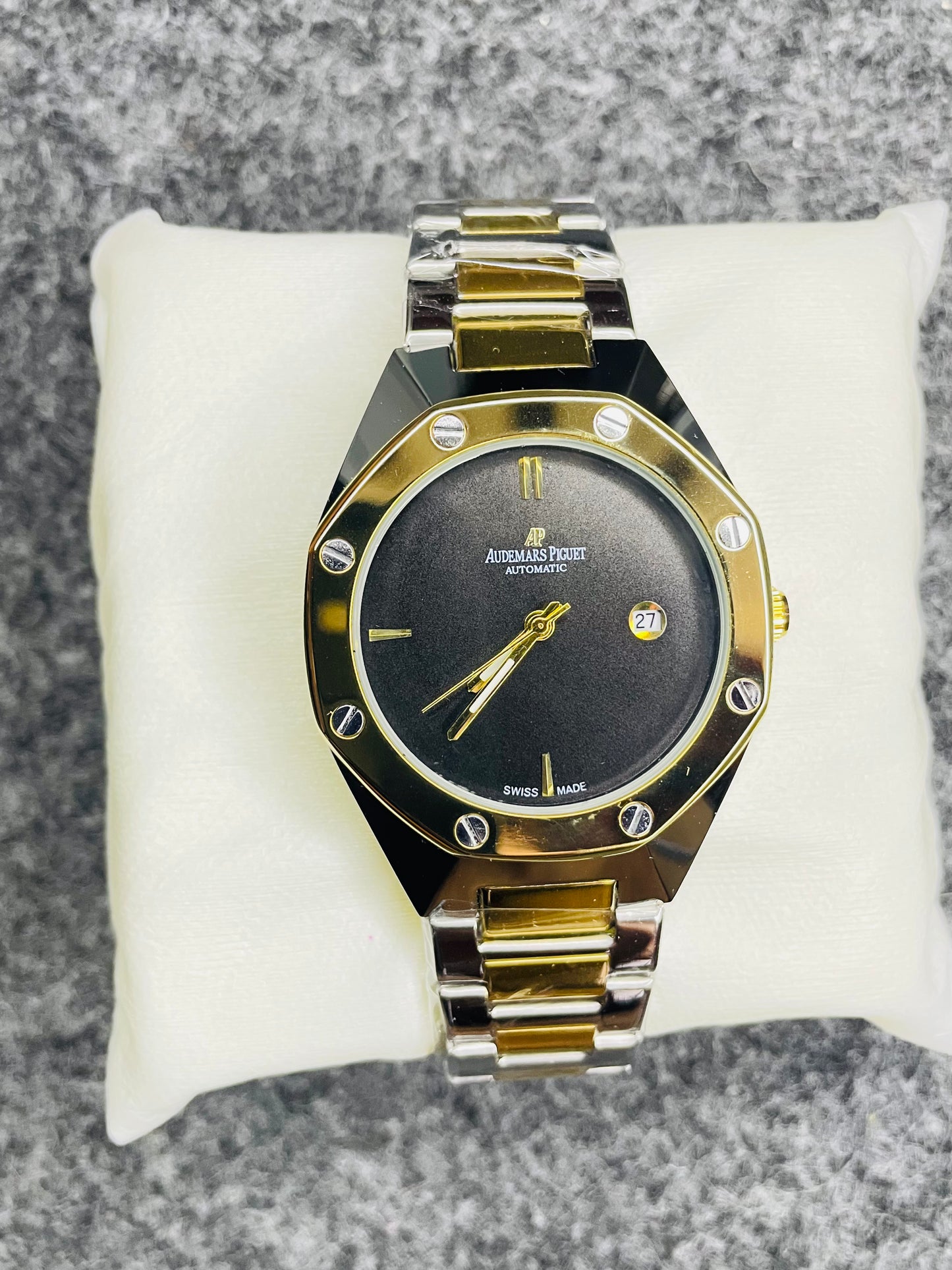 Audemars Piguet Automatic Gold Two-Tone Black