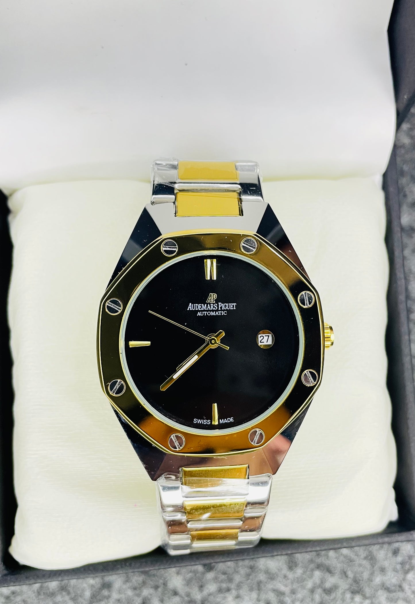 Audemars Piguet Automatic Gold Two-Tone Black