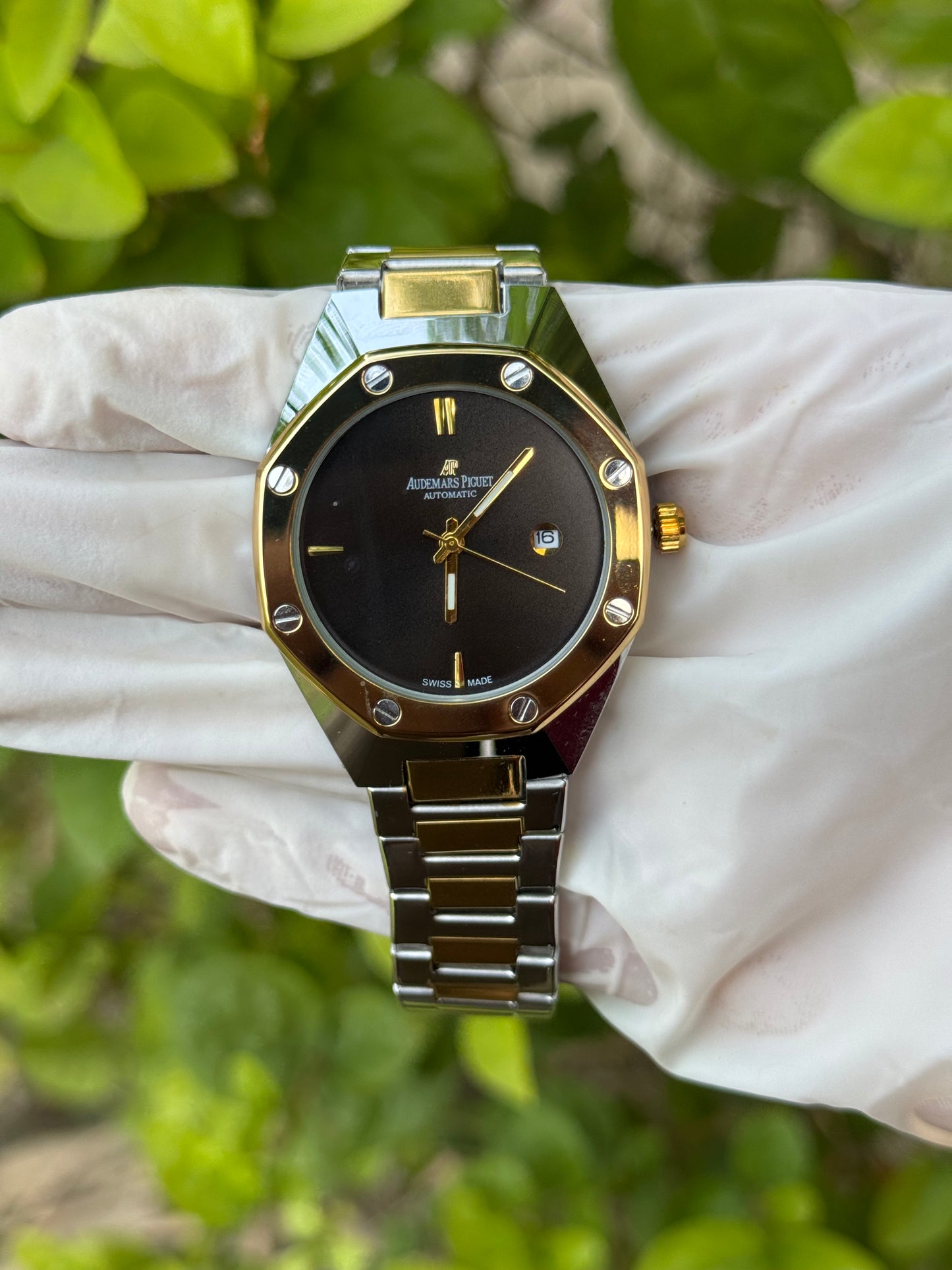 Audemars Piguet Automatic Gold Two-Tone Black