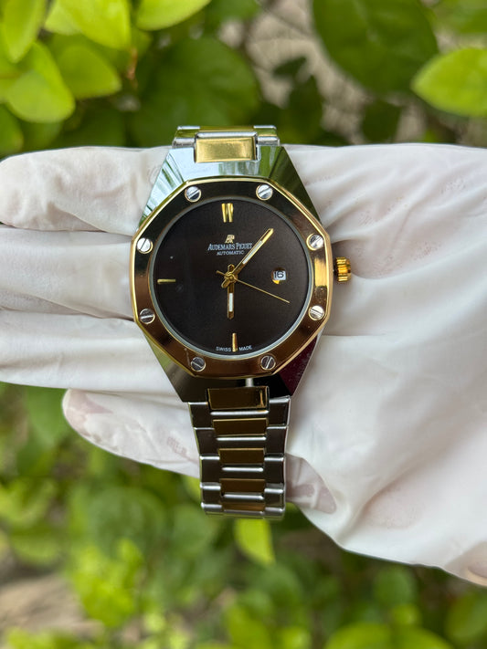 Audemars Piguet Automatic Gold Two-Tone Black