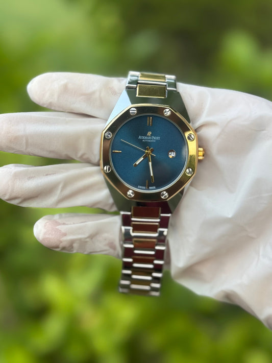 Audemars Piguet Automatic Gold Two-Tone Blue