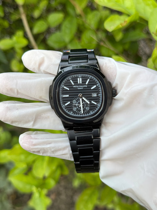 Patek Philippe Double Dial Full Black